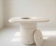 Mesa de Centro Alta com Lareira Rocha, white | WestwingNow