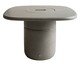 Mesa de Centro Alta com Lareira Órion Cinza, grey | WestwingNow