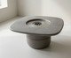 Mesa de Centro com Lareira Órion Cinza, grey | WestwingNow