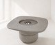 Mesa de Centro Lareira e Champanheira Órion Cinza, grey | WestwingNow