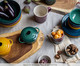 Jogo de Mini Cocottes em Cerâmica - Botanique, Multicolorido | WestwingNow