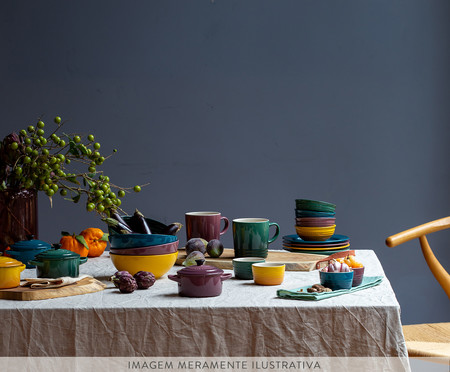Jogo de Canecas para Chá em Cerâmica - Botanique | WestwingNow