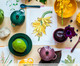 Jogo de Pratos para Aperitivo em Cerâmica - Botanique, Multicolorido | WestwingNow