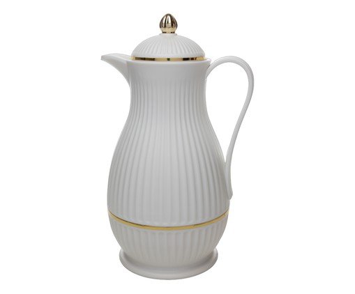 Garrafa Térmica Baronesa Branco, white | WestwingNow