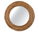 Espelho de Parede Redondo Ida - 50cm, Natural | WestwingNow