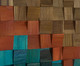 Jogo de Quadros de Madeira 3D Orion - 45X70cm, Multicolorido | WestwingNow