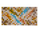 Quadro de Madeira 3D Kordelle - 135X70cm, Multicolorido | WestwingNow