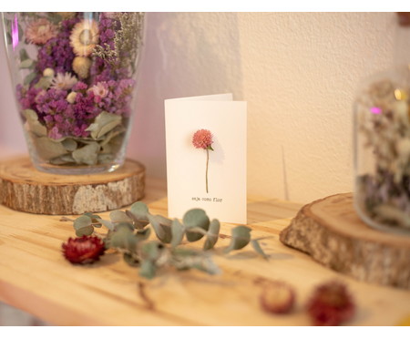 Cartão Seja Como Flor Perpétua - Rosa | WestwingNow