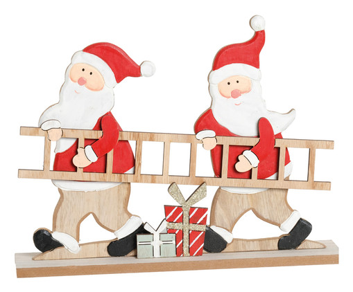 Papais Noel com Escada, Branco,Vermelho,Branco | WestwingNow