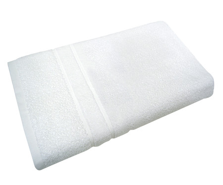 Toalha de rosto Soft Branc 100% Algodão 370 g/m² - Branca
