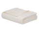 Cobertor Soft Raschel Pérola 340 g/m² - Branco, Branco, Colorido | WestwingNow
