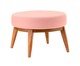 Pufe de Madeira Valentina - Rosa, Rosa | WestwingNow