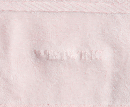 Jogo de Toalhas para Lavabo Duo Bord - Off White e Rosê | WestwingNow