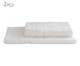 Jogo de Toalhas de Pisos Contemporâneo Branco - 480 g/m², Branco | WestwingNow