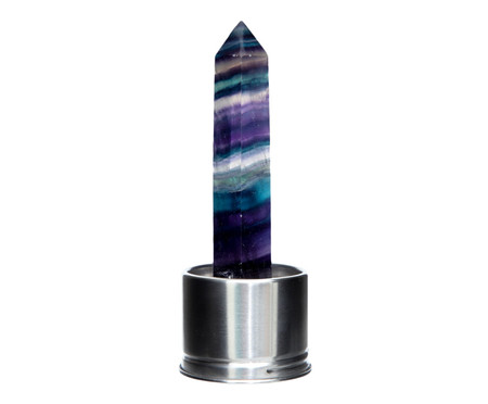 Cristal Fluorita Arco Íris - Roxo | WestwingNow