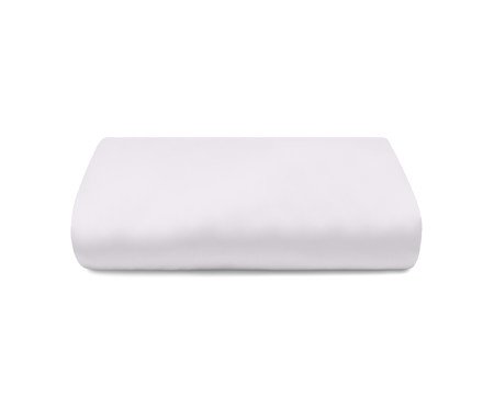 Lençol Inferior com Elástico Platine Branco - 300 Fios | Westwing