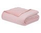 Cobertor Soft Raschel Rosê - 480 g/m², Branco, Colorido | WestwingNow