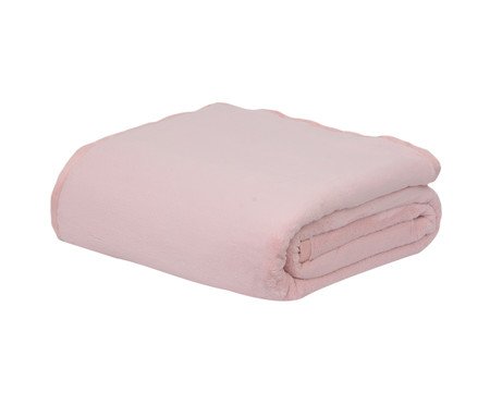 Cobertor Soft Raschel Rosê - 480 g/m² | Westwing