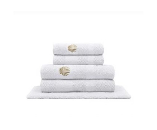 Jogo de toalha Montana Sueli - Branco, Branco | WestwingNow