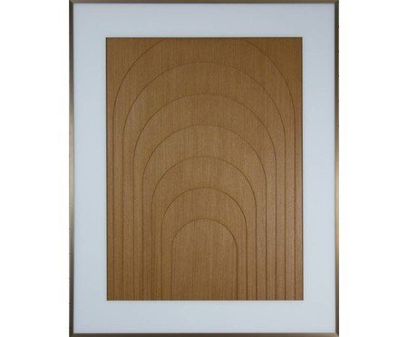 Quadro com Vidro Arcos | Westwing