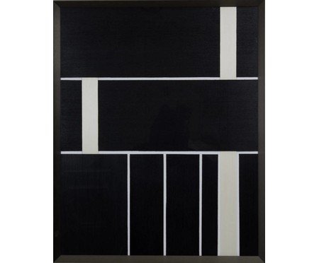 Quadro com Vidro Recortes Wood - 103x83cm | Westwing