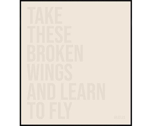 Quadro em Canva Love As Such, Multicolorido | WestwingNow