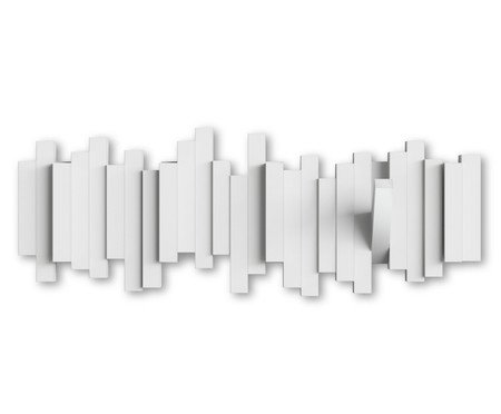 Cabideiro de Parede Sticks - Branco | Westwing