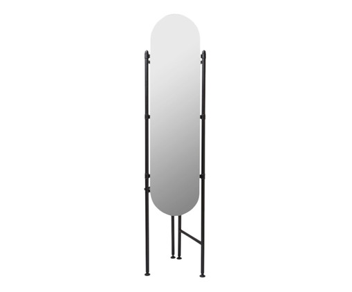 Espelho de Chão Floy - 119x180cm, Preto | WestwingNow