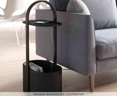 Organizador Lateral Baty - Preto | WestwingNow