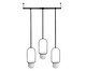 Jogo de Cachepots Suspensos Kenny - Preto, Preto,Branco | WestwingNow