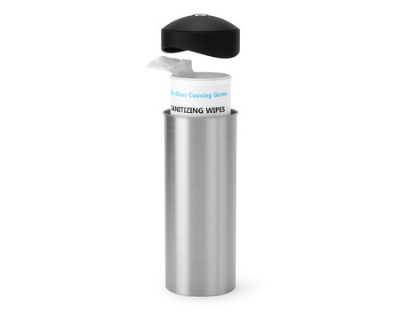 Dispenser para Lenços Umedecidos Desinfetantes - Prata | WestwingNow