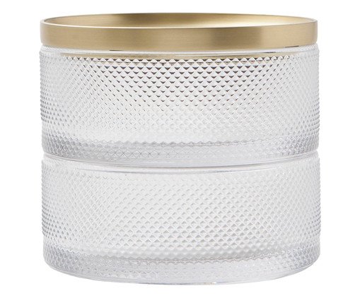 Porta-Joias Moli - Dourado, Branco,Dourado | WestwingNow