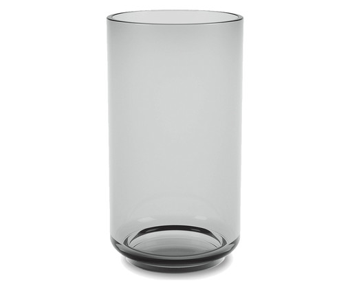 Vaso de Vidro Sayeg - Preto, Preto | WestwingNow