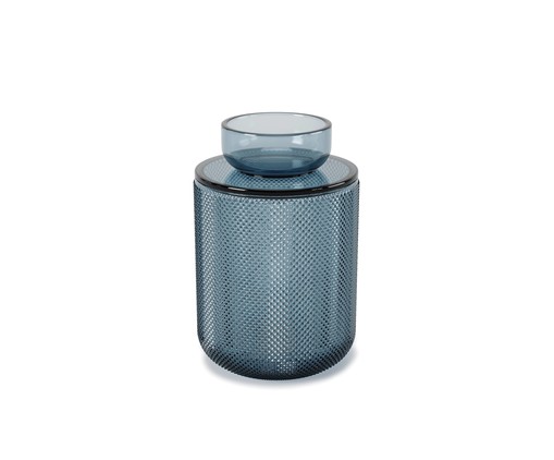 Vaso de Vidro Shan - Azul, Azul | WestwingNow