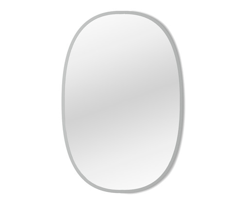 Espelho de Parede José Cinza - 61x91cm, Cinza | WestwingNow