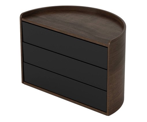 Porta-Joias Anne - Marrom, Preto | WestwingNow