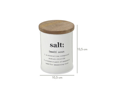 Pote de Salt - Branco | WestwingNow