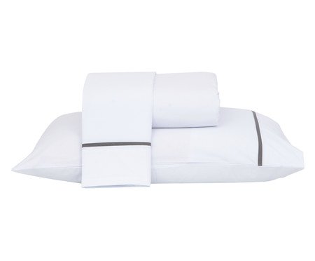 Jogo de Lençol Clean Branco - 200 Fios | Westwing