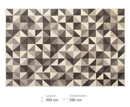 Tapete Geométrico Supreme Absoluto 1 - Marrom | Westwing