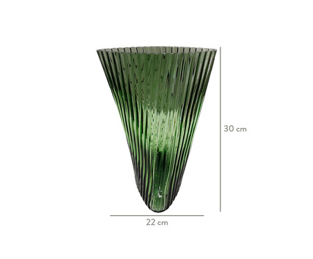 Vaso em Vidro Antunes - Verde | WestwingNow