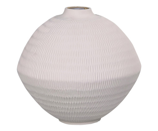 Vaso em Cerâmica Amorim - Branco, Branco | WestwingNow