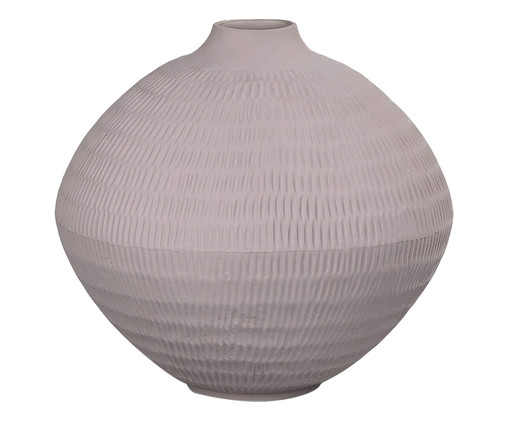 Vaso em Cerâmica Amorim - Cinza, Cinza | WestwingNow