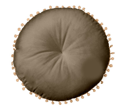 Almofada Round com Griló Chocolate