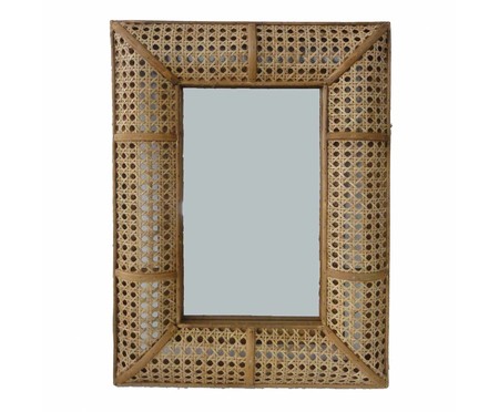 Espelho de Parede Berta Marrom - 50x70cm | WestwingNow