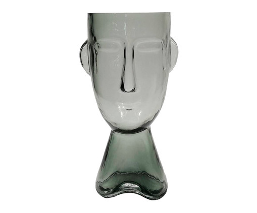 Vaso em Vidro Dom - Fumê, Transparente | WestwingNow