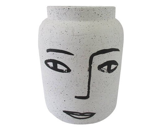 Vaso em Cimento Catherine - Cinza, Cinza | WestwingNow