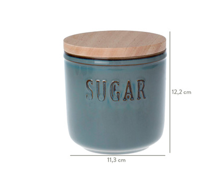Porta-Condimentos em Cerâmica Suggar - Cinza | WestwingNow