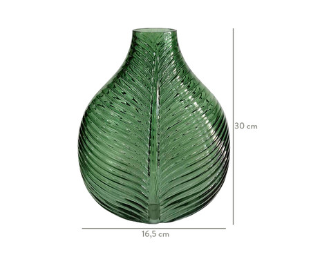 Vaso em Vidro Anna II - Verde | WestwingNow