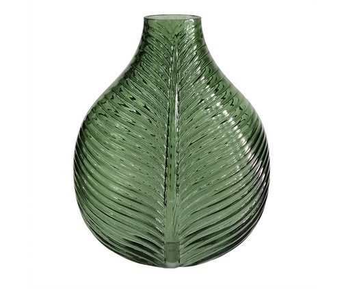 Vaso em Vidro Anna II - Verde, Verde | WestwingNow