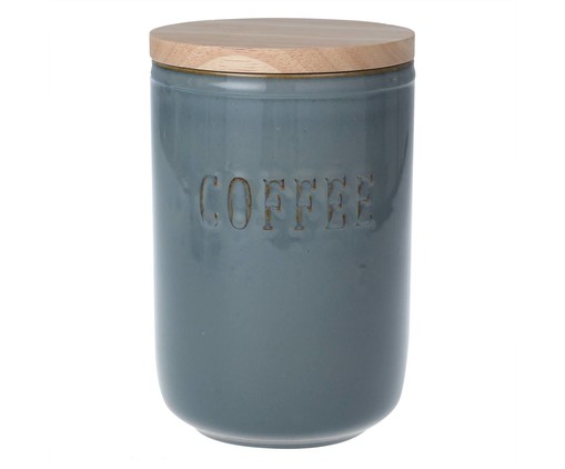 Porta-Condimentos em Cerâmica Coffee - Cinza, Cinza | WestwingNow
